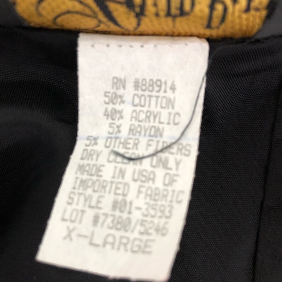 Vintage Faux Wool Southwestern Fringe Midi Skirt - Picture 7 of 14